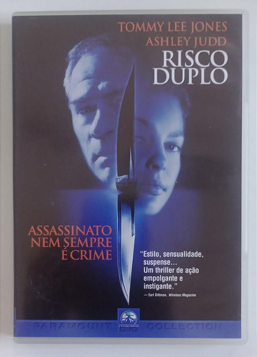 Dvd Risco Duplo Editora (1999) [usado]