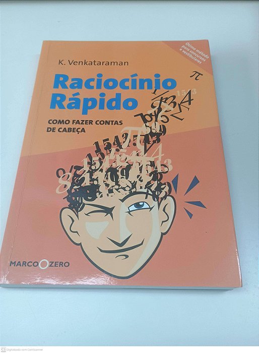 Livro Raciocinio Rápido Autor Venkataraman, K (2007) [usado]