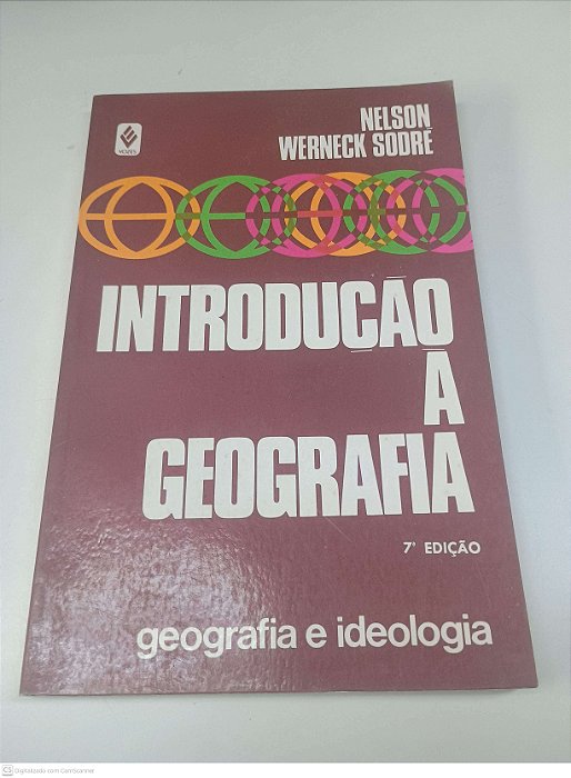 Livro Introdução a Geografia Autor Sodré, Nelson Werneck [usado]