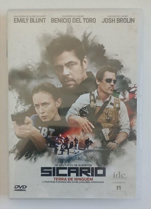 Dvd Sicario - Terra de Ninguém Editora (2015) [seminovo]