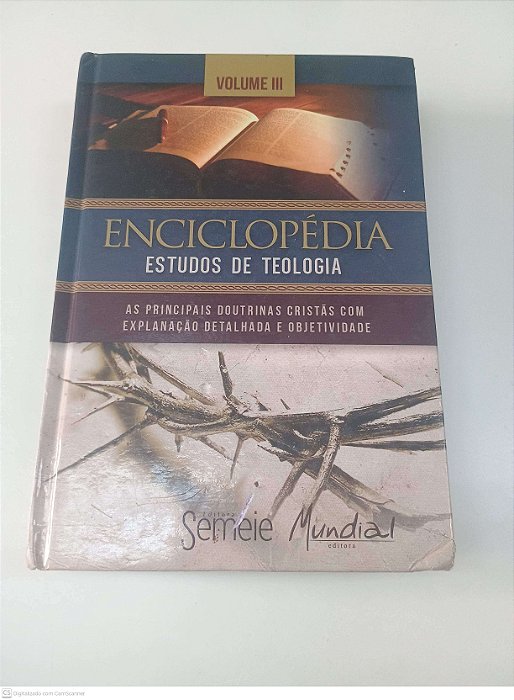 Livro Enciclopédia Estudos de Teologia Vol Iii Autor Semeie / Mundial (2013) [usado]