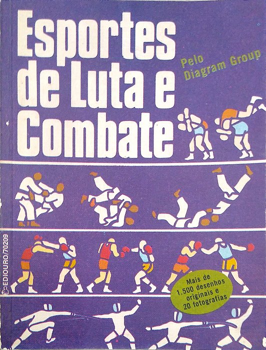 Livro Esportes de Luta e Combate Autor Diagram Group (1981) [usado]
