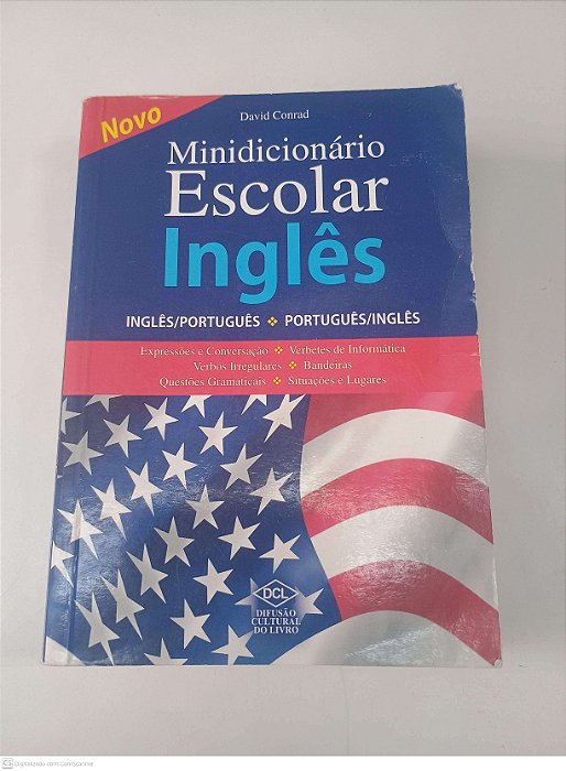Livro Minidicionario Escolar Inglês Autor Conrad, David (2008) [usado]