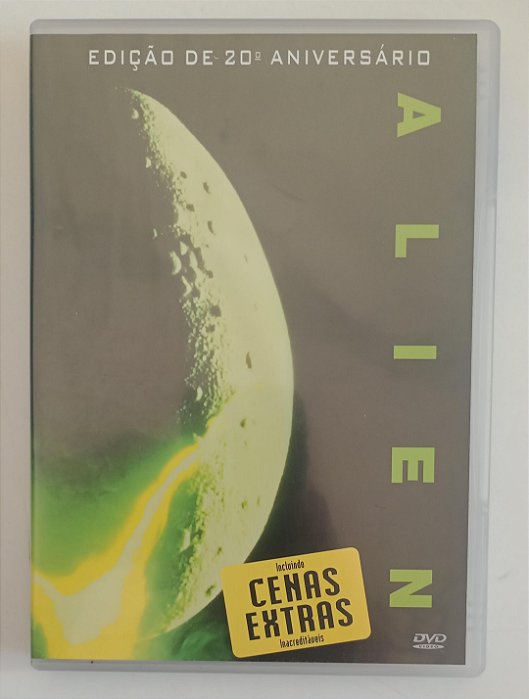Dvd Alien - Ed. 20° Aniversário Editora (2004) [seminovo]