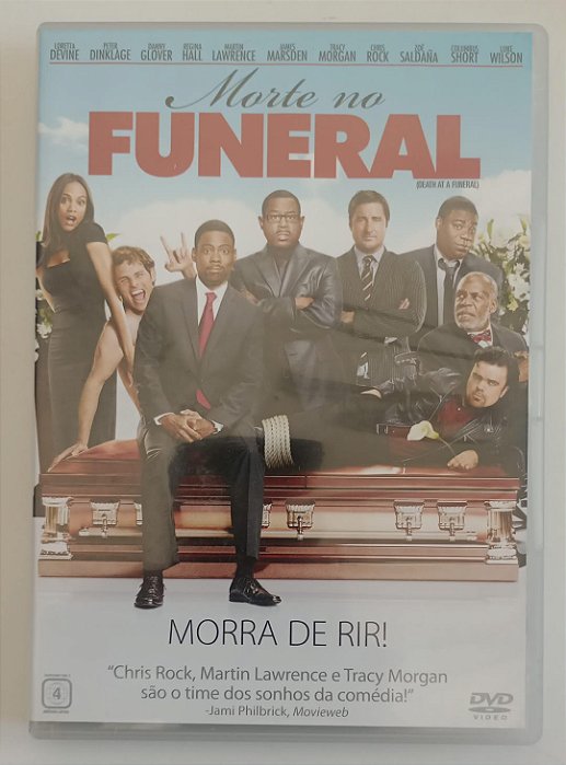 Dvd Morte no Funeral Editora (2010) [seminovo]