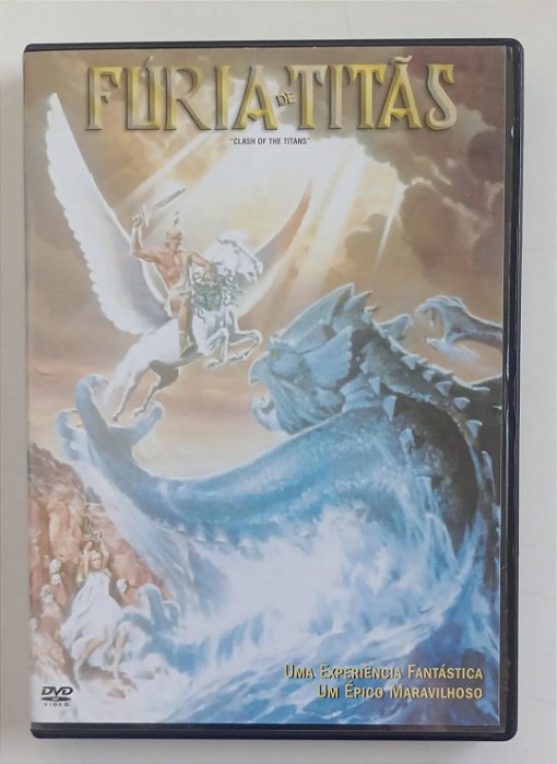 Dvd Fúria de Titãs (1981) Editora (2002) [seminovo]