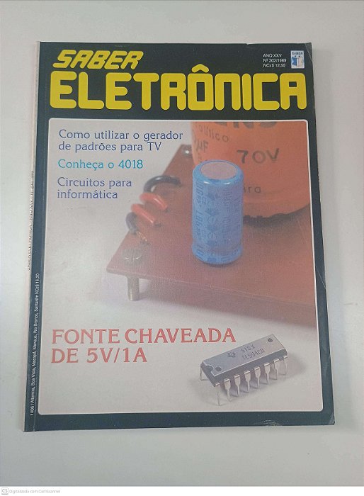 Revista Saber Eletrônica - Nº 202/1989 - Ano Xxv Autor Fittipald, Hélio (1989) [usado]