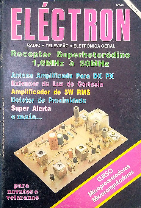 Revista Eléctron #40 Autor [usado]