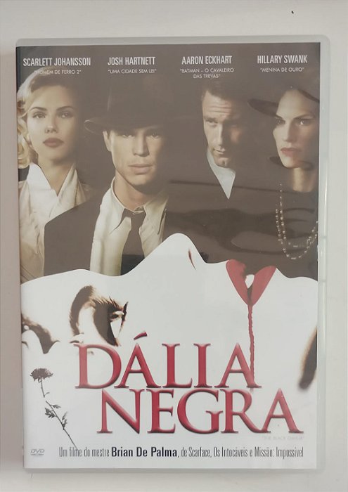 Dvd Dália Negra Editora [usado]