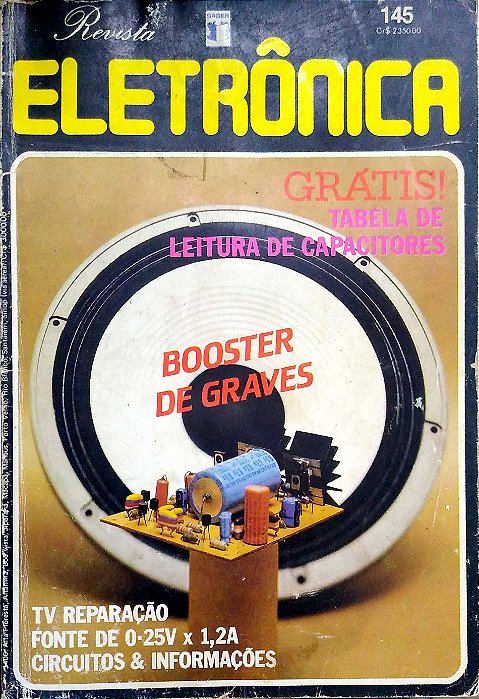 Revista Revista Eletrônica #145 Autor (1984) [usado]