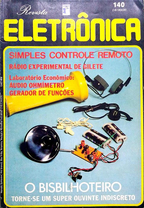 Revista Revista Eletrônica #140 Autor (1984) [usado]