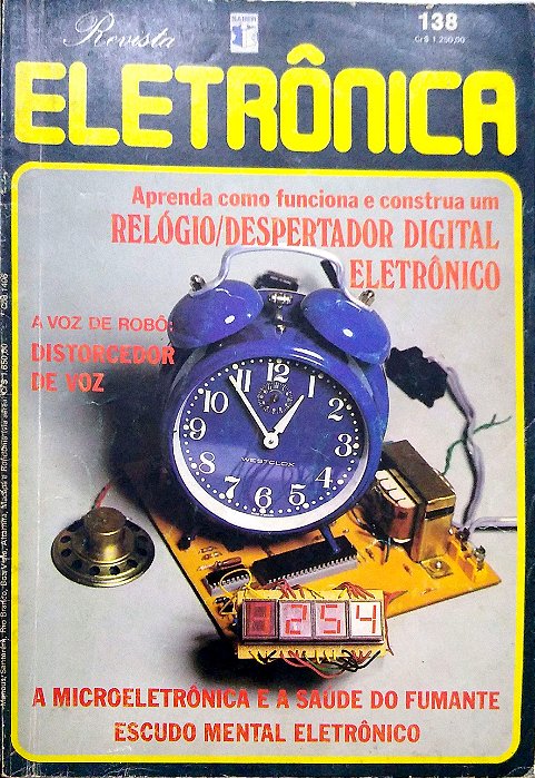 Revista Revista Eletrônica #138 Autor (1984) [usado]