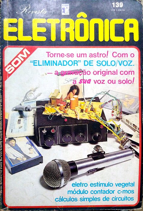Revista Revista Eletrônica #139 Autor (1984) [usado]