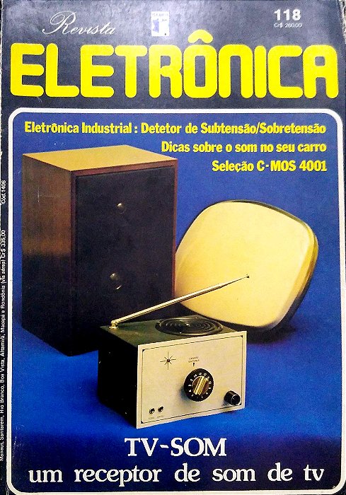 Revista Revista Eletrônica #118 Autor (1982) [usado]