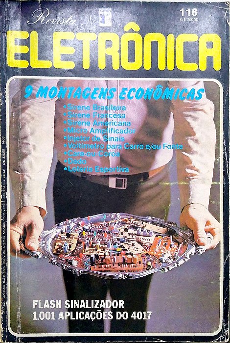 Revista Revista Eletrônica #116 Autor (1982) [usado]