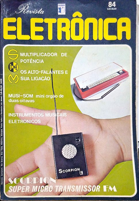 Revista Revista Eletrônica #84 Autor (1979) [usado]