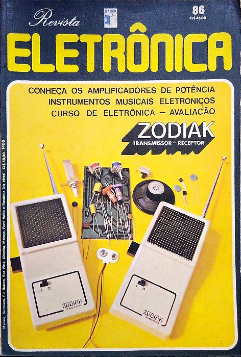 Revista Revista Eletrônica #86 Autor (1979) [usado]