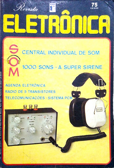 Revista Revista Eletrônica #75 Autor (1978) [usado]