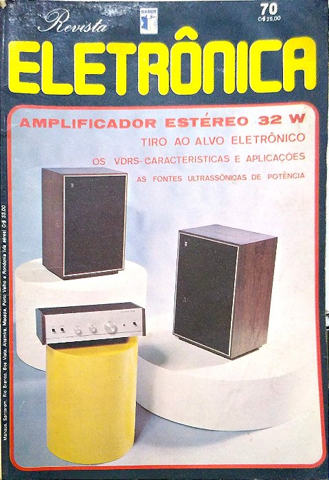 Revista Revista Eletrônica #70 Autor (1978) [usado]