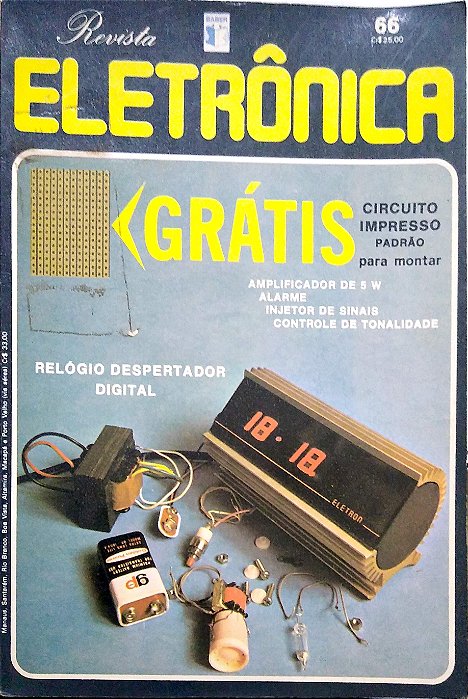 Revista Revista Eletrônica #66 Autor (1978) [usado]