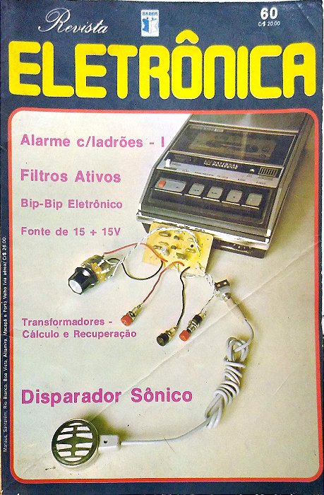Revista Revista Eletrônica #60 Autor (1977) [usado]