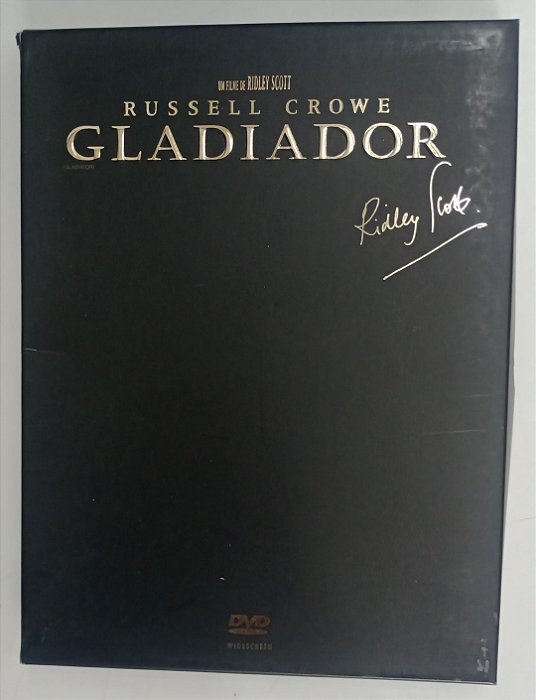 Dvd Gladiador - Edição Autografada Editora (2000) [usado]