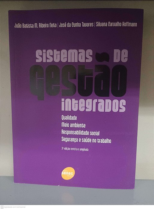 Livro Sistemas de Gestão Integrados Autor João Batista M. Ribeiro Neto e Outros (2008) [usado]