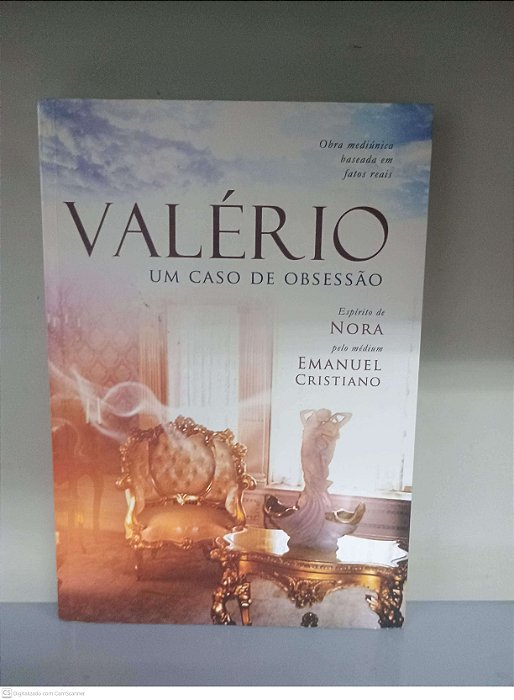 Livro Valério - um Caso de Obsessão Autor Cristiano, Emanuel (2014) [usado]