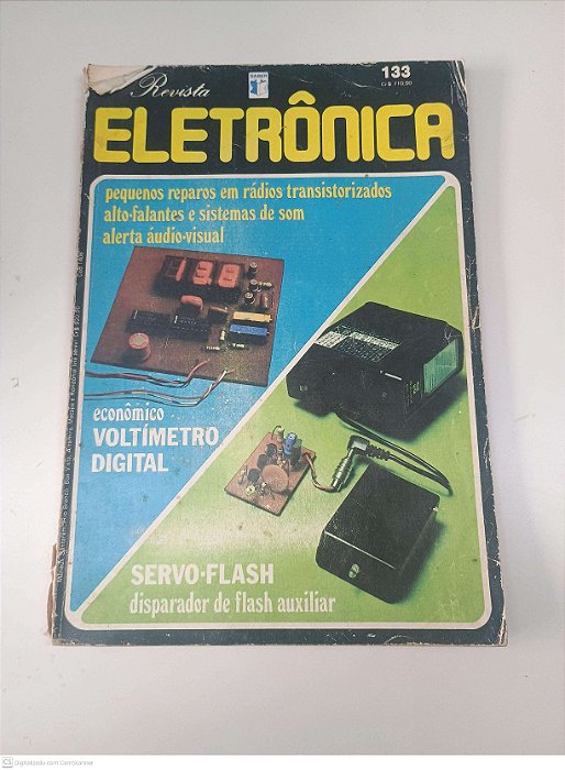 Revista Revista Eletronica - Nº 133 - Ano 1983 Autor Fittipaldi, Hélio (1983) [usado]