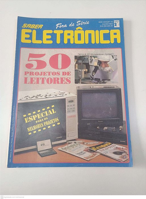 Revista Saber Eletrônica - Nº 14/1993- Ano Xxix Autor Fittipaldi, Hélio (1993) [seminovo]