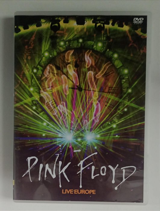 Dvd Pink Floyd - Live Europe Editora [seminovo]