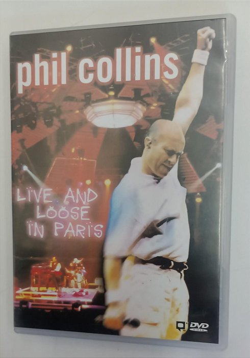 Dvd Phill Collins - Live And Loose In Paris Editora [usado]