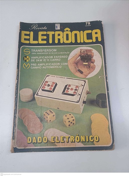 Revista Revista Eletronica - Nº 79 - Ano 1979 Autor Fittipaldi, Hélio (1979) [usado]