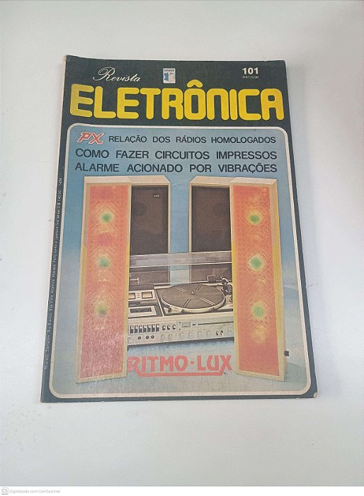 Revista Revista Eletronica - Nº 101 - Ano 1981 Autor Fittipaldi, Hélio (1981) [usado]