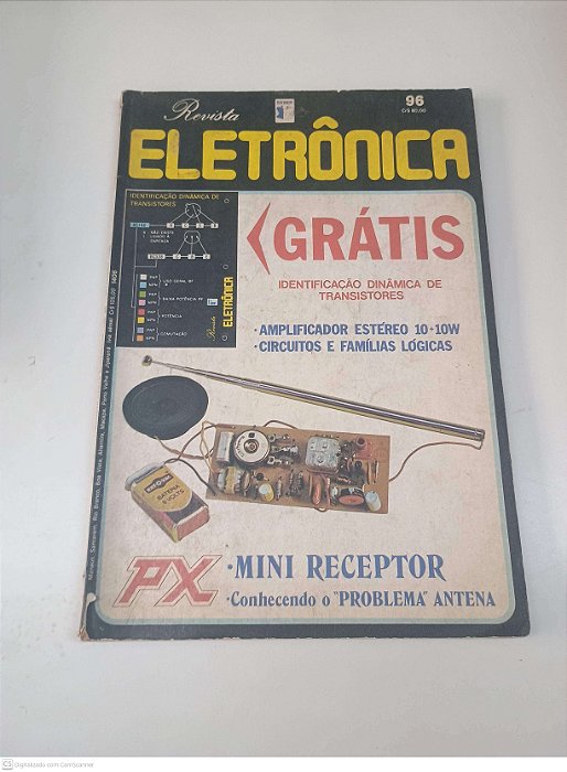 Revista Revista Eletronica - Nº 96 - Ano 1980 Autor Fittipaldi, Hélio (1980) [usado]