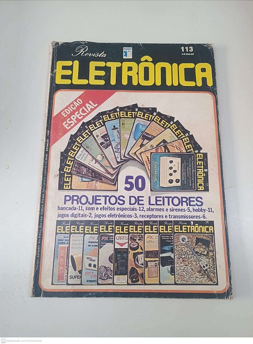 Revista Revista Eletronica - Nº 113 - Ano 1982 Autor Fittipaldi, Hélio (1982) [usado]