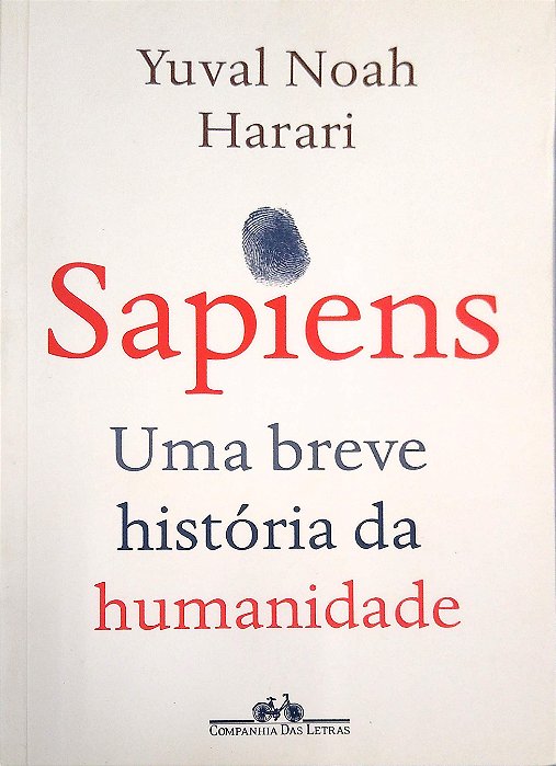 Livro Sapiens: Uma Breve História da Humanidade Autor Harari, Yuval, Noah (2022) [seminovo]