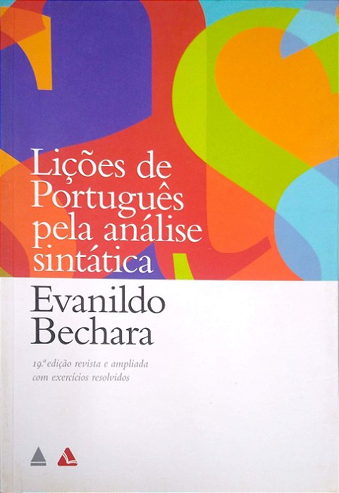 Livro Lições de Português pela Análise Sintática Autor Bechara, Evanildo (2014) [seminovo]