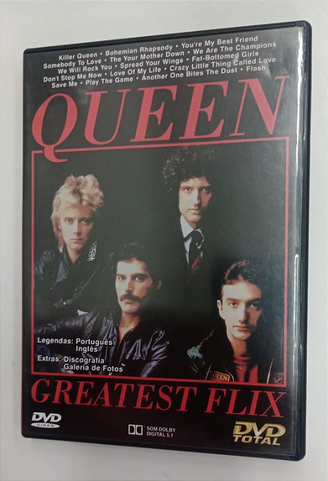 Dvd Queen - Greatest Flix Editora [usado]