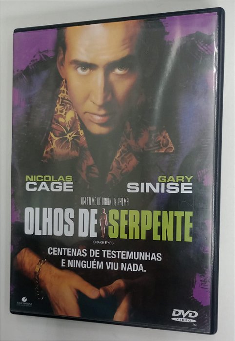 Dvd Olhos de Serpente Editora [usado]