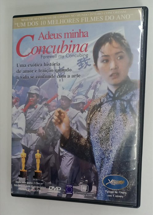 Dvd Adeus Minha Concubina Editora (2001) [usado]