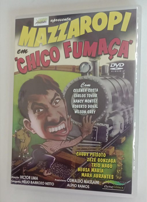 Dvd Mazzaropi Em: Chico Fumaça Editora (2006) [seminovo]