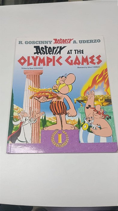Gibi Asterix At The Olympic Games Vol 1 Autor R. Goscinny e A. Uderzo (2016) [seminovo]
