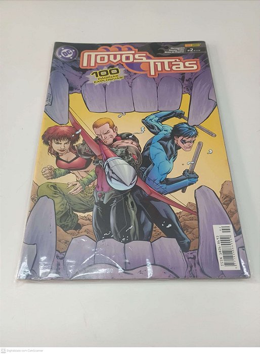 Gibi Novos Titãs Serie 1 - Nº 2 Autor Johns, Geoff (2004) [seminovo]