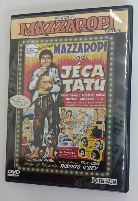 Dvd Mazzaropi Em: Jéca Tatu Editora [seminovo]