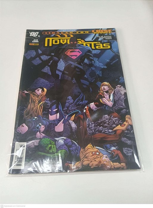 Gibi Novos Titãs 1 Serie- Ligação com Crise Infinita - Nº 33 Autor Johns, Geoff (2007) [seminovo]
