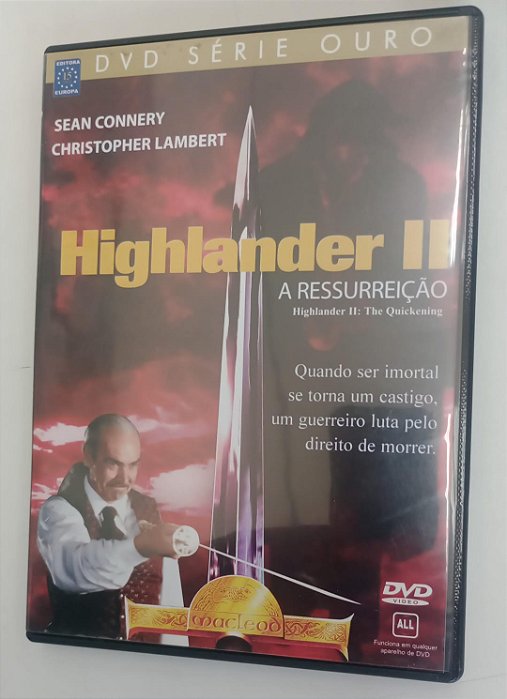 Dvd Highlander 2 Editora [usado]