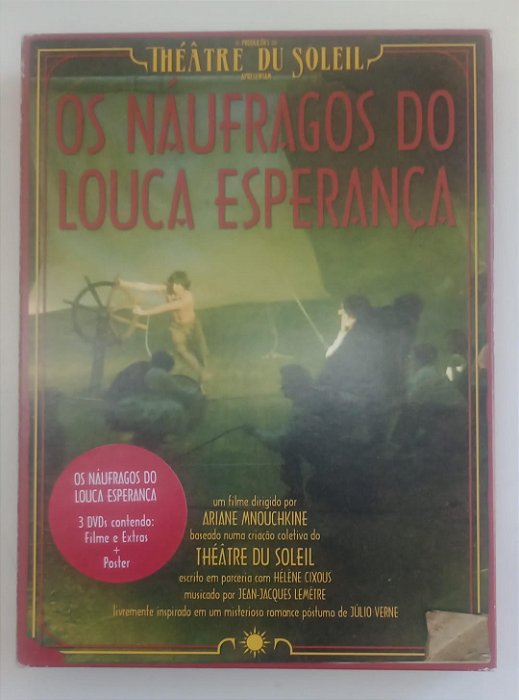Dvd os Náufragos do Louca Esperança Editora [usado]