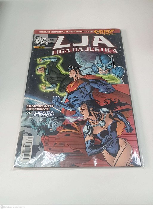 Gibi Liga da Justiça 1 Serie - N 39 Autor Trindade, Levi (2006) [seminovo]