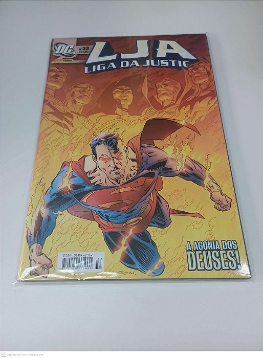Gibi Liga da Justiça 1 Serie - N 33 Autor Trindade, Levi (2005) [seminovo]